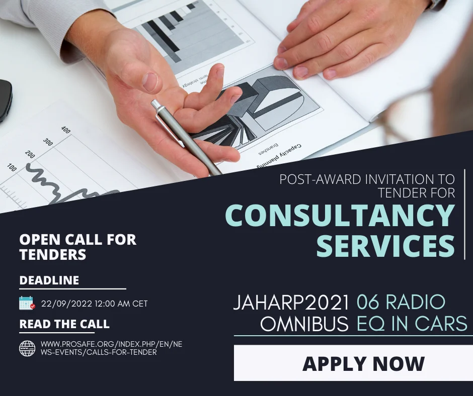 JAHARP2021 BRAKES Post award invitation to tender for consultancy services