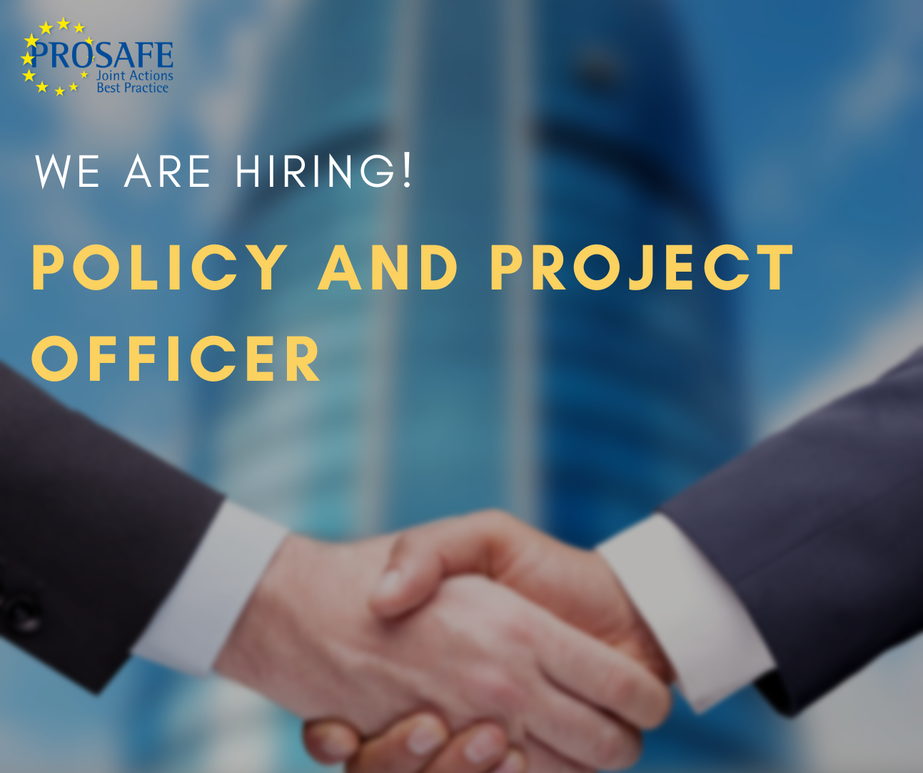 we are hiring Policy and Project Officer