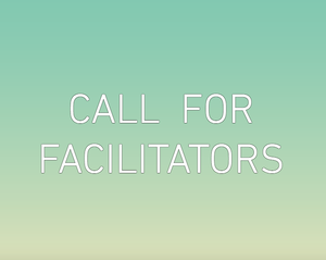 call for facilitators